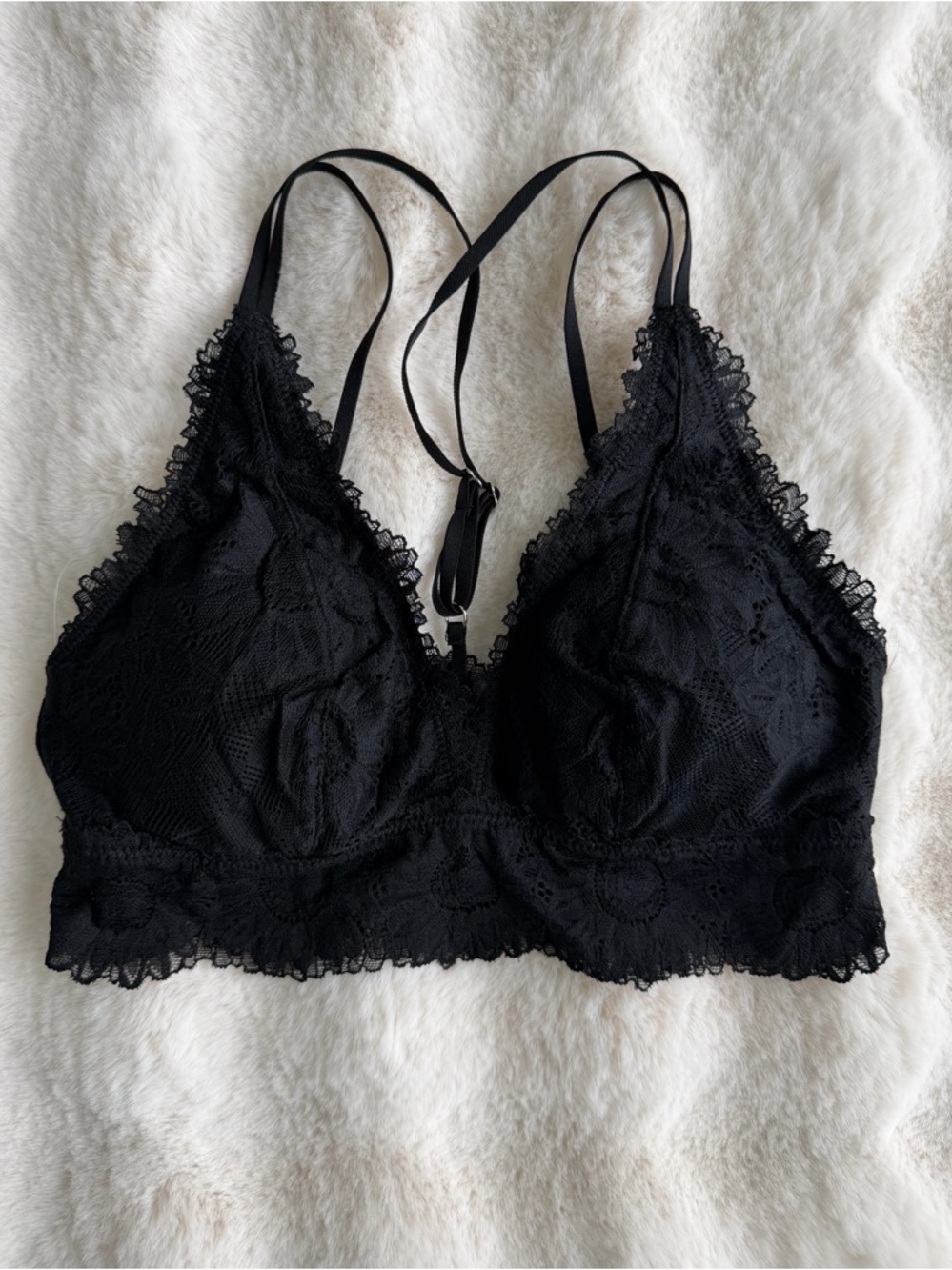 🆕 Aerie | Black Lace Bralette - Size S.